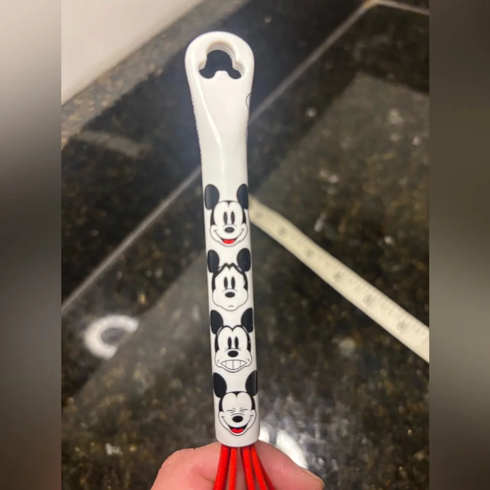 DISNEY 8.5” Mickey Mouse Red Whisk